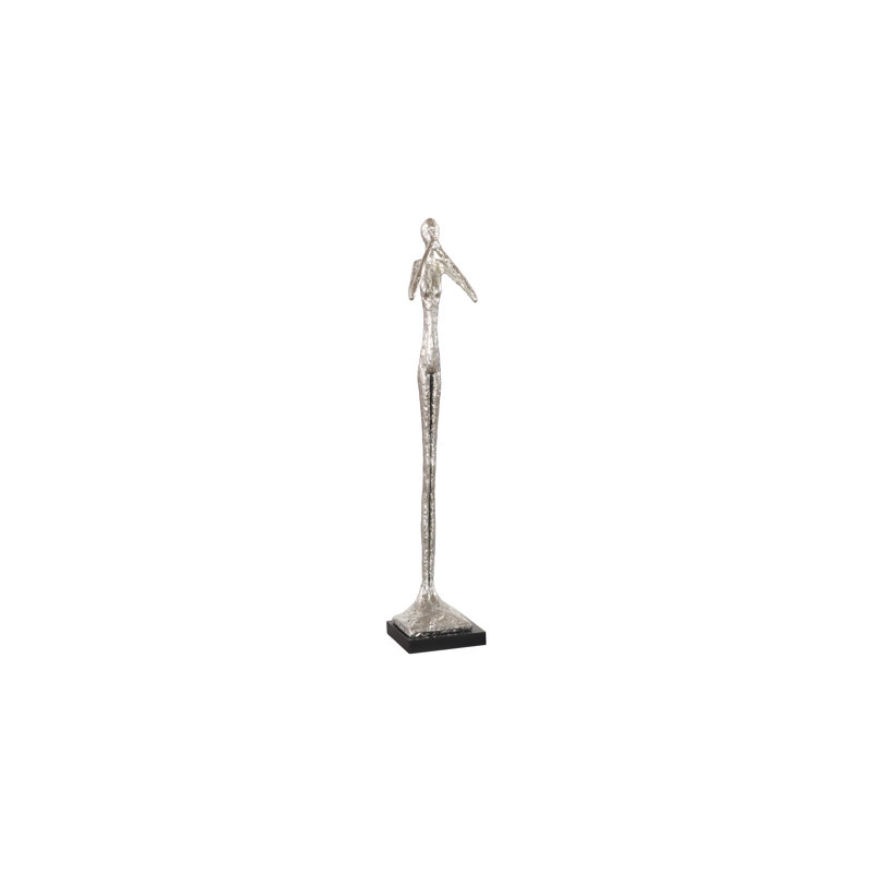 Statue «Speak No Evil Skinny», Feuille d'argent