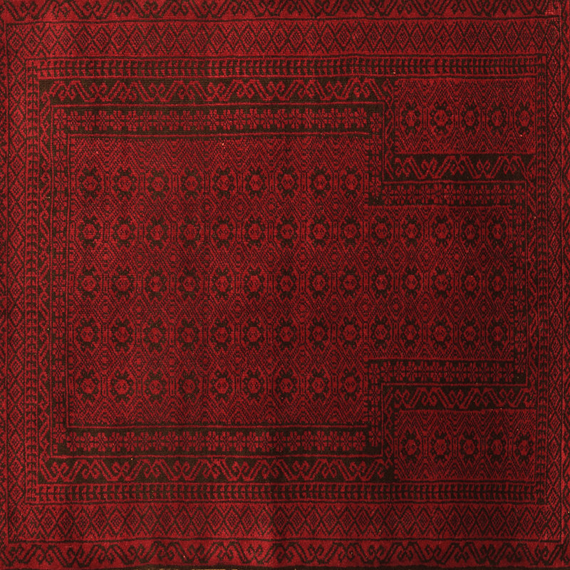 Oriental Indoor Rug, Square 6'