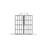 46" X 72" Shower Screen Walk-In Wet-Room