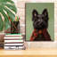  «The Scot» par Lucia Heffernan, art mural sur toile, 12 po x 16 po-645920119