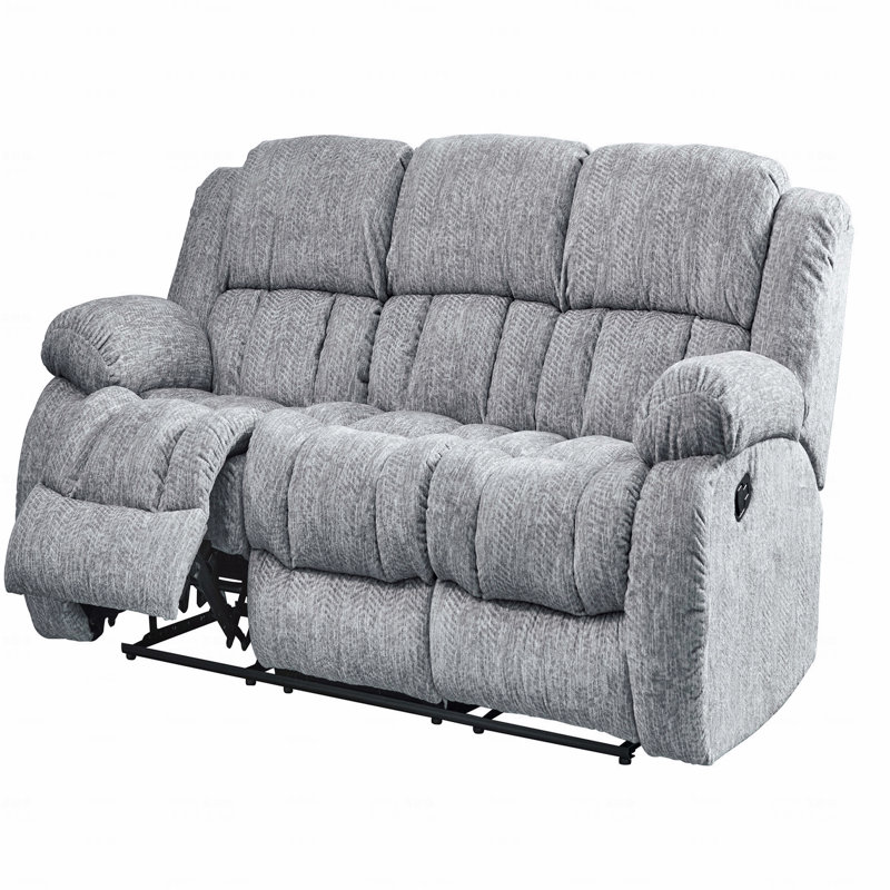 Canapé inclinable, causeuse et fauteuil