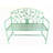Metal Garden Bench Tree Pattern-109762773