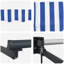 VidaXL Polyester Cover Retractable Patio Awning-125829487-125829485