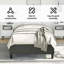 Cadre de lit Darrisha, cadre de lit plateforme tapissier, sans matelas-246308465-246308460