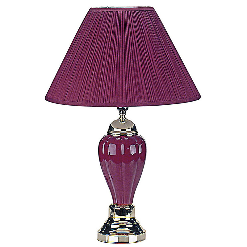Urn-Shaped Ceramic Table Lamp