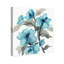 « turquoise florals » par oliver gal print-1790484339-1795902921