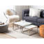 Montauk Glass Top Frame Nesting Tables