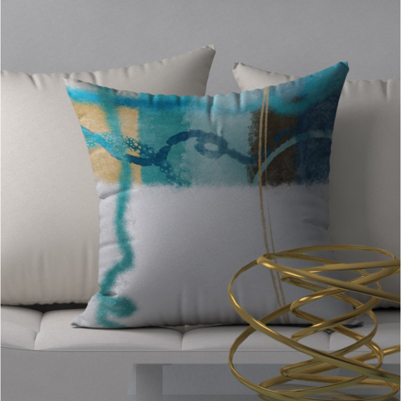 Housse de coussin carrée/insert, 20 po X 20 po