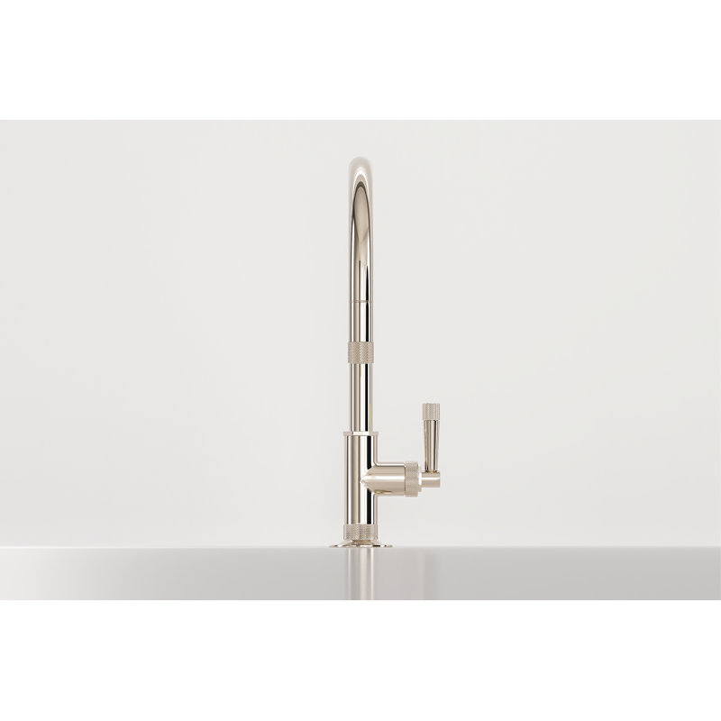 Graceline® C-Spout Pull-Down Kitchen Faucet, Matte Black