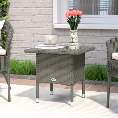 Square 50Cm L Outdoor Side Table