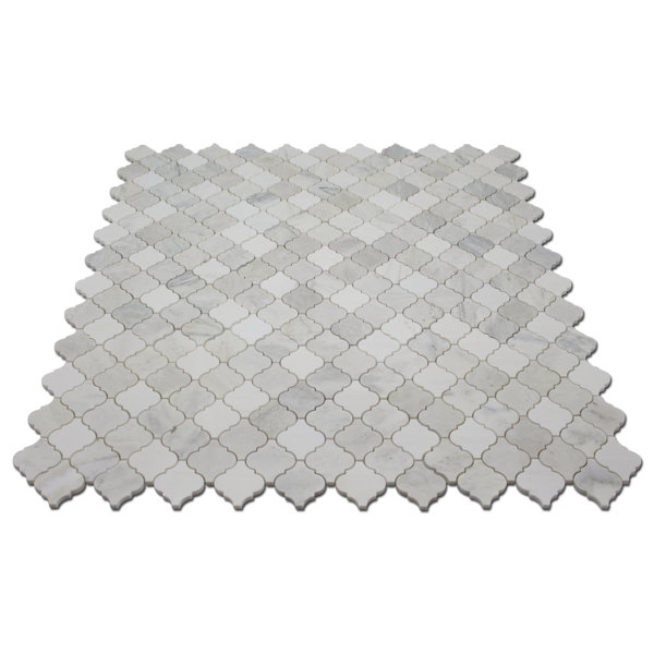 ARABESQUE LANTERN - BIANCO DOLOMITE, ICEBERG & WHITE
