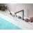 Shore 3 Handle Deck Roman Tub Faucet with Diverter-31011537