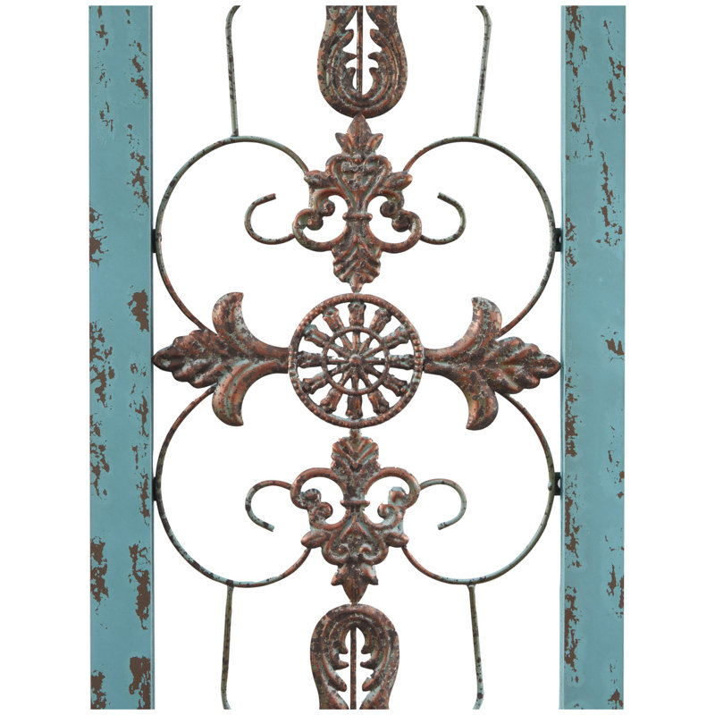 Décoration murale à volutes en bois Kelly