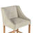 Len Upholstered Counter Stool with Solid Wood Frame-229531094