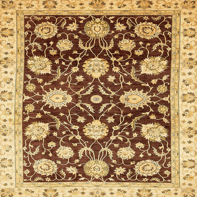 Abstract Indoor Rug, Square 8'