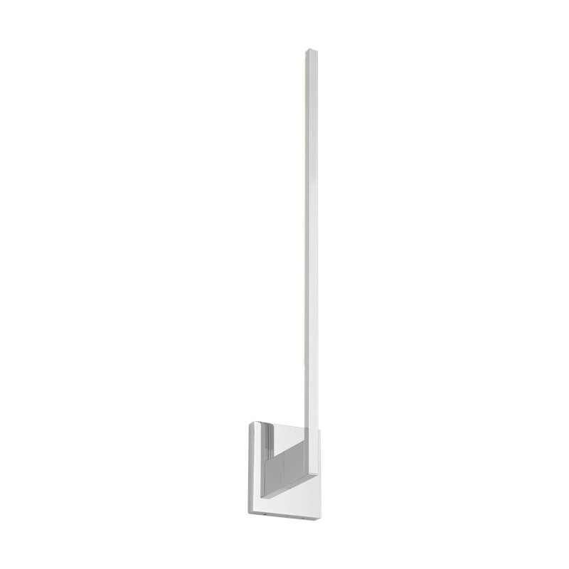 Klee 1 - Light LED Armed Sconce, Polished Nickel