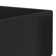 Ebern Designs Brance 4800mm L x 249.93mm W Black Ceramic Rectangular Sink with Overflow