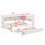 Lit de jour avec tablettes de rangement, USB, DEL et lit gigogne-1855126637