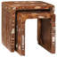Solid Wood End Table-826424558