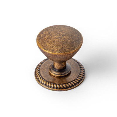 Bouton d'armoire conique conique, bouton de tiroir transitionnel à un trou avec plusieurs options de contre-plaque décorative pour armoires, commodes et meubles-lavabos