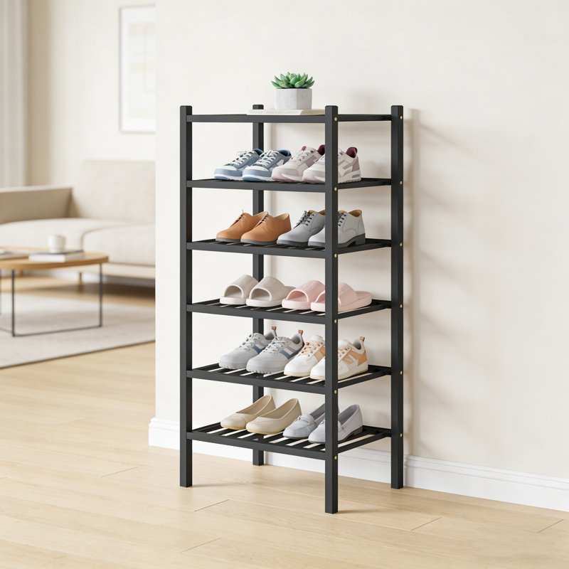 Bamboo Shoe Rack