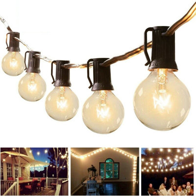 Outdoor 25 - Bulb 300'' Plug-in LED Globe String Light