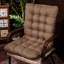 Chair Cushion with Elastic and Tie Straps-779056740
