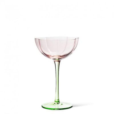 Flower Look Coupe Glass