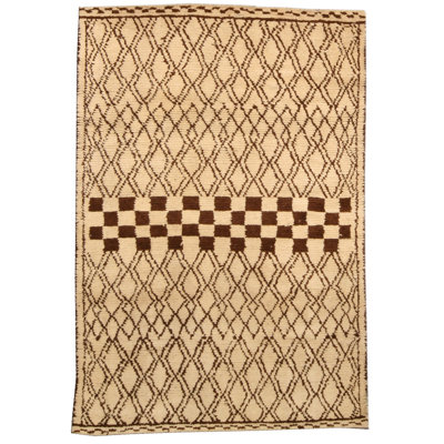 Modern One-of-a-Kind Rectangle 4' X 6' Area Rug