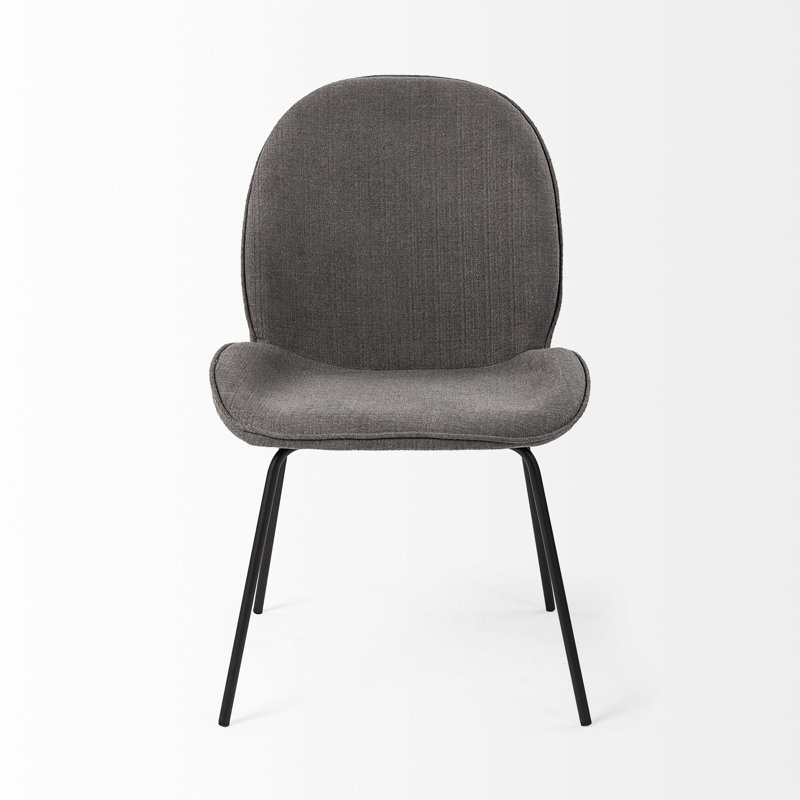 Chaise d'appoint Flaired, Gris