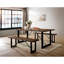 Banc en métal 1Pc