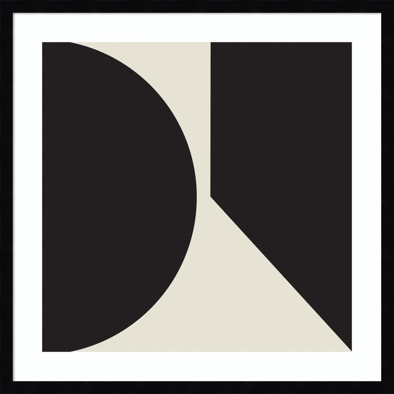 «Alina Minimal Max Mod II» par The Creative Bunch, reproduction d'art sur châssis, H 25,25 po x l 25,25 po x P 0,8 po