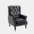 Black Faux Leather