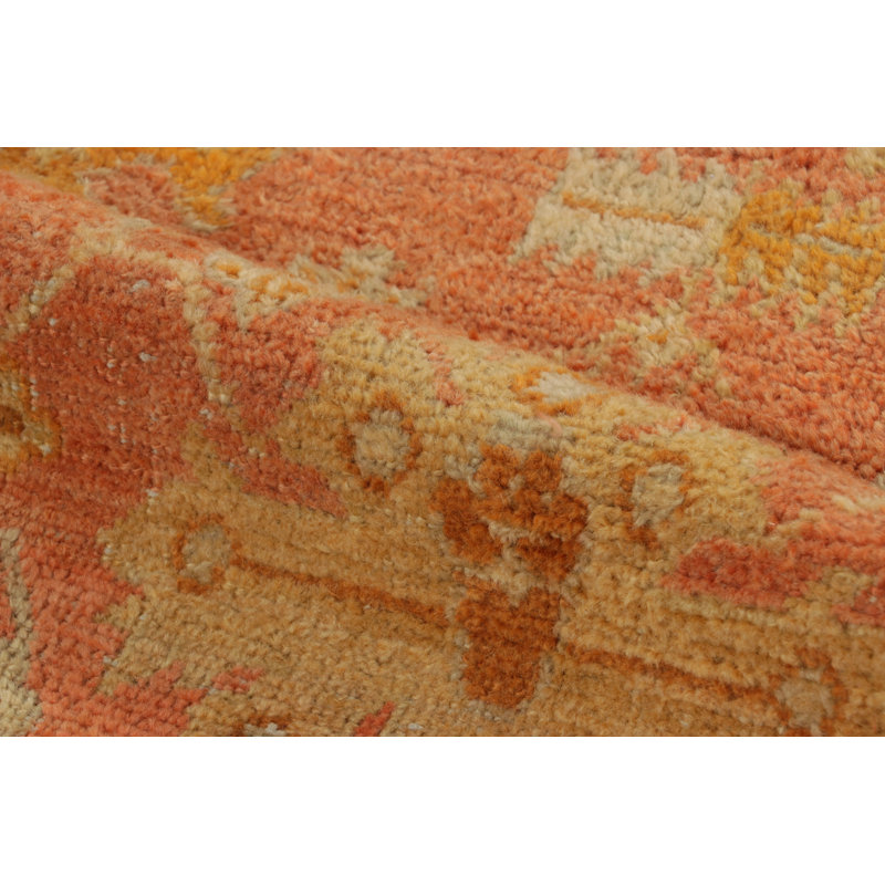 Antique One-of-a-Kind 11'6x12'7 Hand Knotted Area Rug