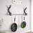 Steel Straight Wall Mounted Pot Rack