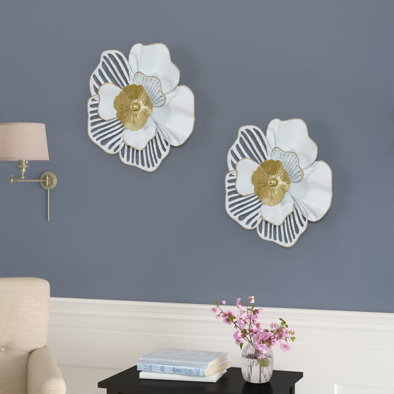 Décoration murale fleur