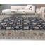 Hand-Knotted High-Quality Black and Gold Area Rug