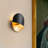 1 - Light Black Gold Wall Sconce