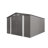 10x12 ft. Outdoor Storage Shed Large Metal Garden Shed with Double Door and Two Translucent Windows Waterproof Tool Shed for Backyard