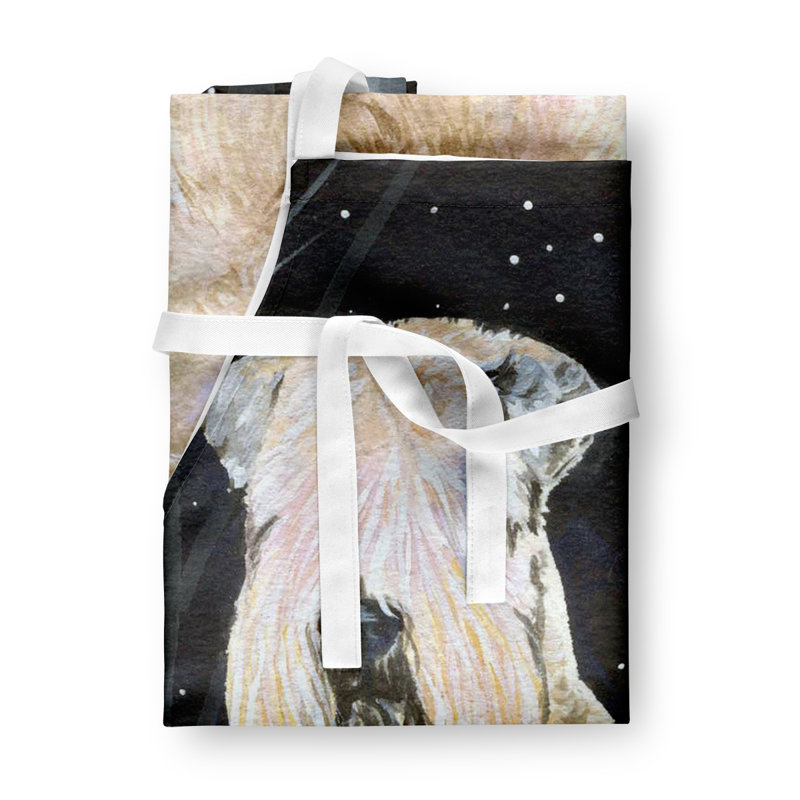 No Pattern Bib Apron