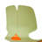 4-Piece Set Modern Stacking Office Chair, Green, Made Of Polypropylene, Supports 180 Kg-1332816349