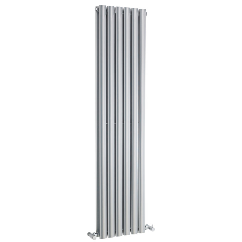 Revive Horizontal And Vertical Oval Panel Radiators, High Gloss White, 150cm H x 35.4cm W x 7.8cm D