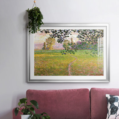 Morning Landscape, Giverny, 1888, reproduction d'art sur papier