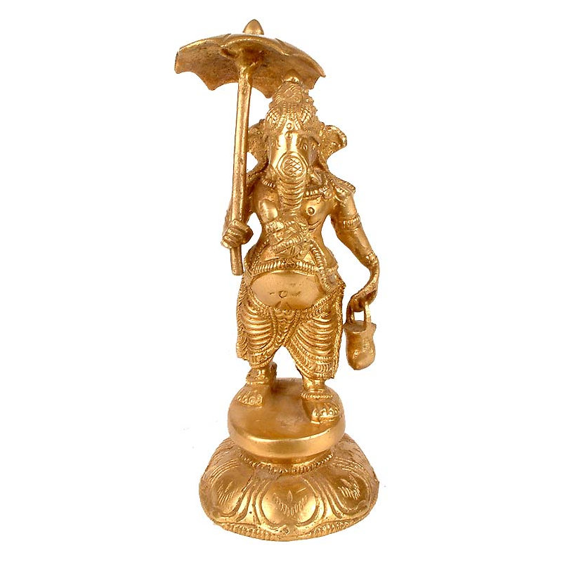 Ganesha avec parasol et Kamandala