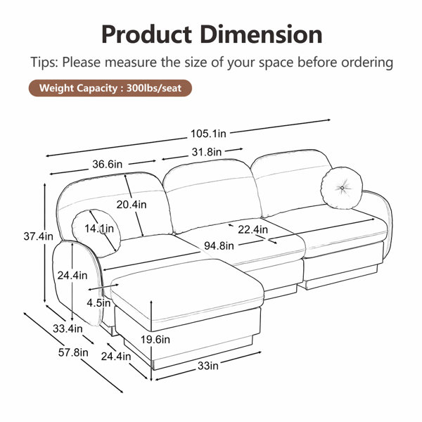 Dimensions du produit