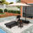Altura Outdoor Chaise Lounge with Table-88382498