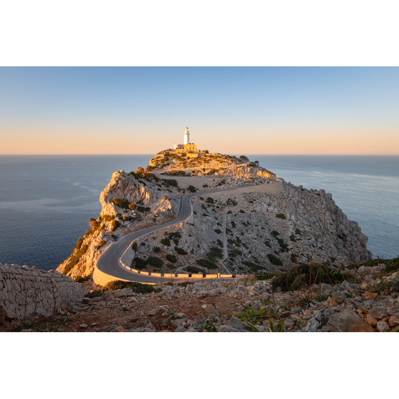 Lighthouse Of Cap De Formentor by Emson - Wrapped Canvas Print, 30cm H x 46cm W