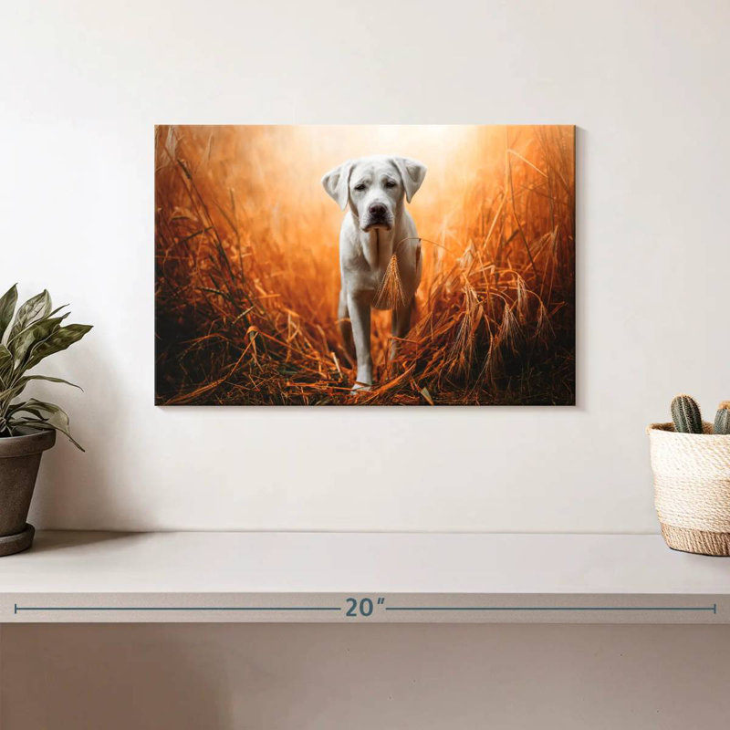 Brampt Lost Labrador Retriever, 8" H x 12" W