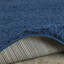 Tapis bleu marine à poils longs Cozy-1448364175