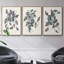 Growing Leaves IV 3 pièces-91891720-91891724